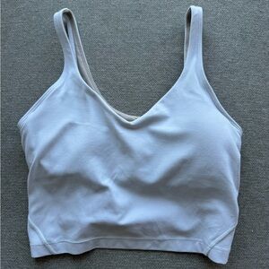 White lululemon align tank top